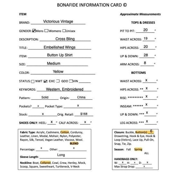 Victorious Vintage Mens Cross Bling Embellished Wings Shirt Medium Yellow SP EXC - Picture 11 of 11